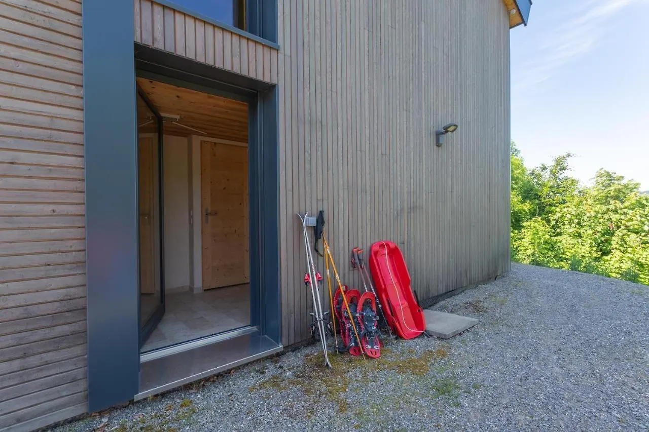 Eco-Gite Dans Chalet Neuf Au Pied Habère-Poche Frankrig