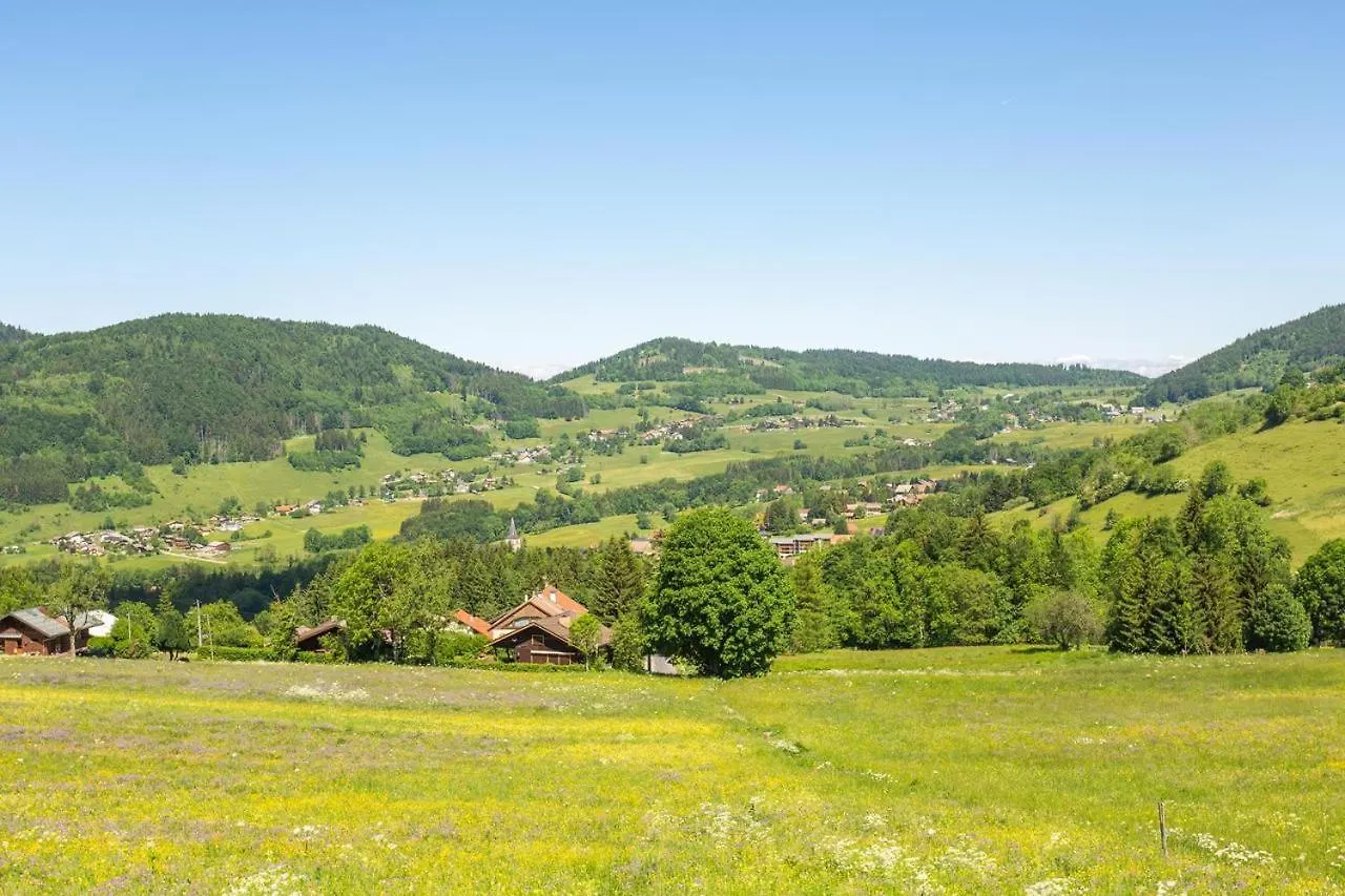 Eco-Gite Dans Chalet Neuf Au Pied Habère-Poche Lejlighed