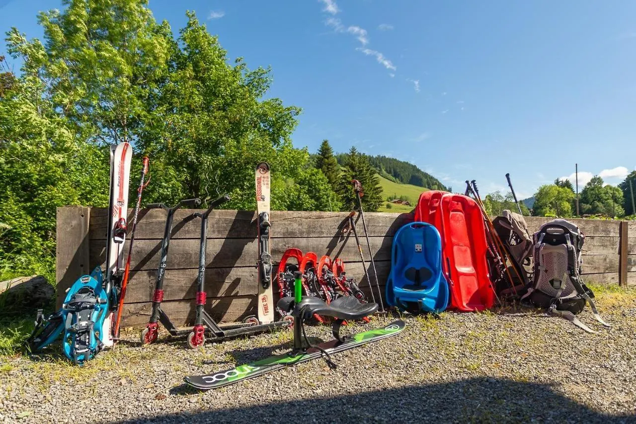 Eco-Gite Dans Chalet Neuf Au Pied Habère-Poche Frankrig